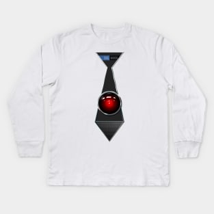 Hal 9000 Tie Kids Long Sleeve T-Shirt